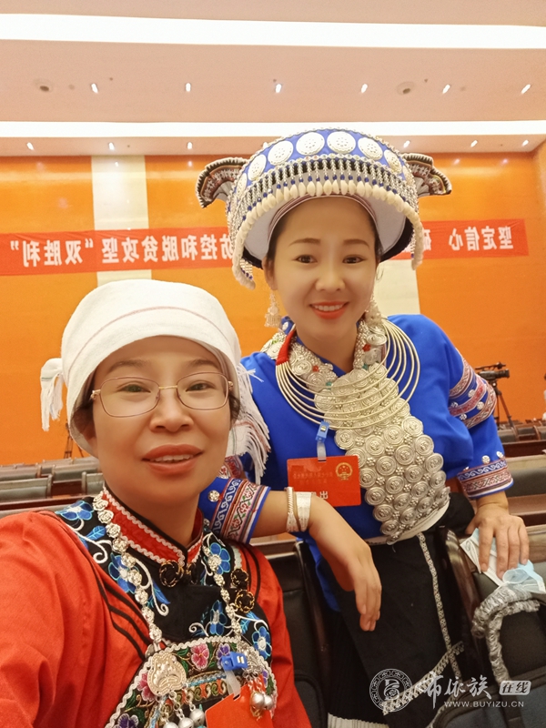 亮丽风景线：龙里布依族代表委员盛装出席“两会” (3).jpg