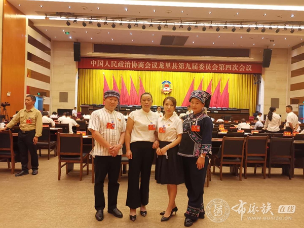 亮丽风景线：龙里布依族代表委员盛装出席“两会” (2).jpg