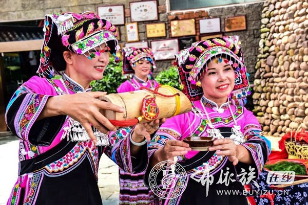 滇黔两地布依族同胞共庆“六月六”传统水稻节 (8).jpg